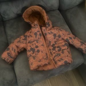 Children’s Disney Mickey puffer coat